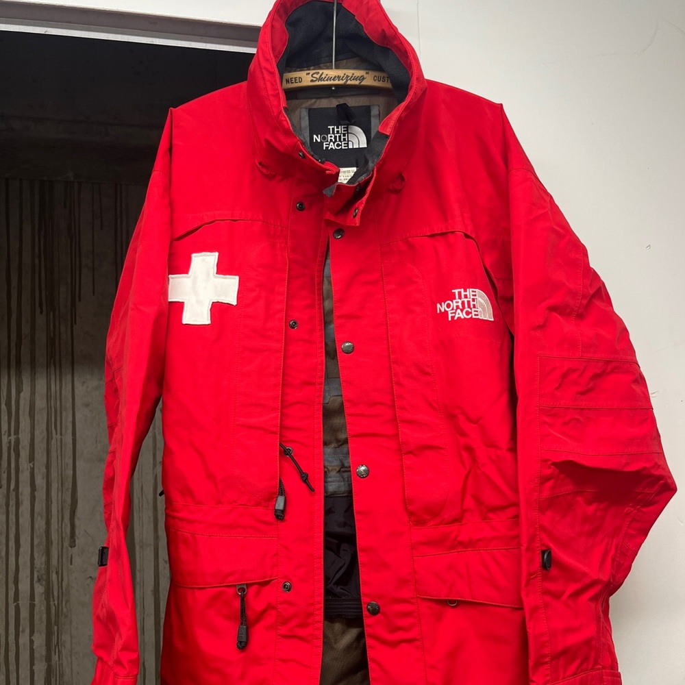 The North Face Bold Red Ski Jacket *Ski Patrol*